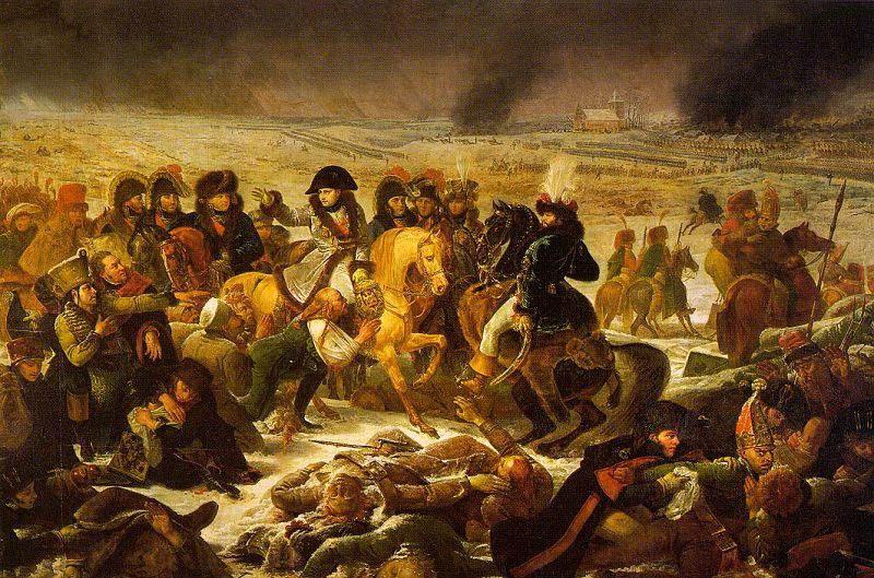 Baron Antoine-Jean Gros Napolean on the Battlefield of Eylau on 9 February 1807 China oil painting art